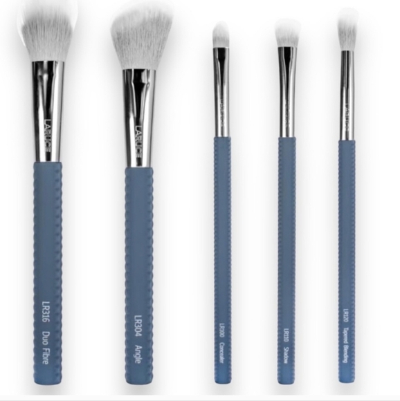 Laruce Christine 5 Piece Makeup Brush Set w/ Cup Case - Picture 2 of 6